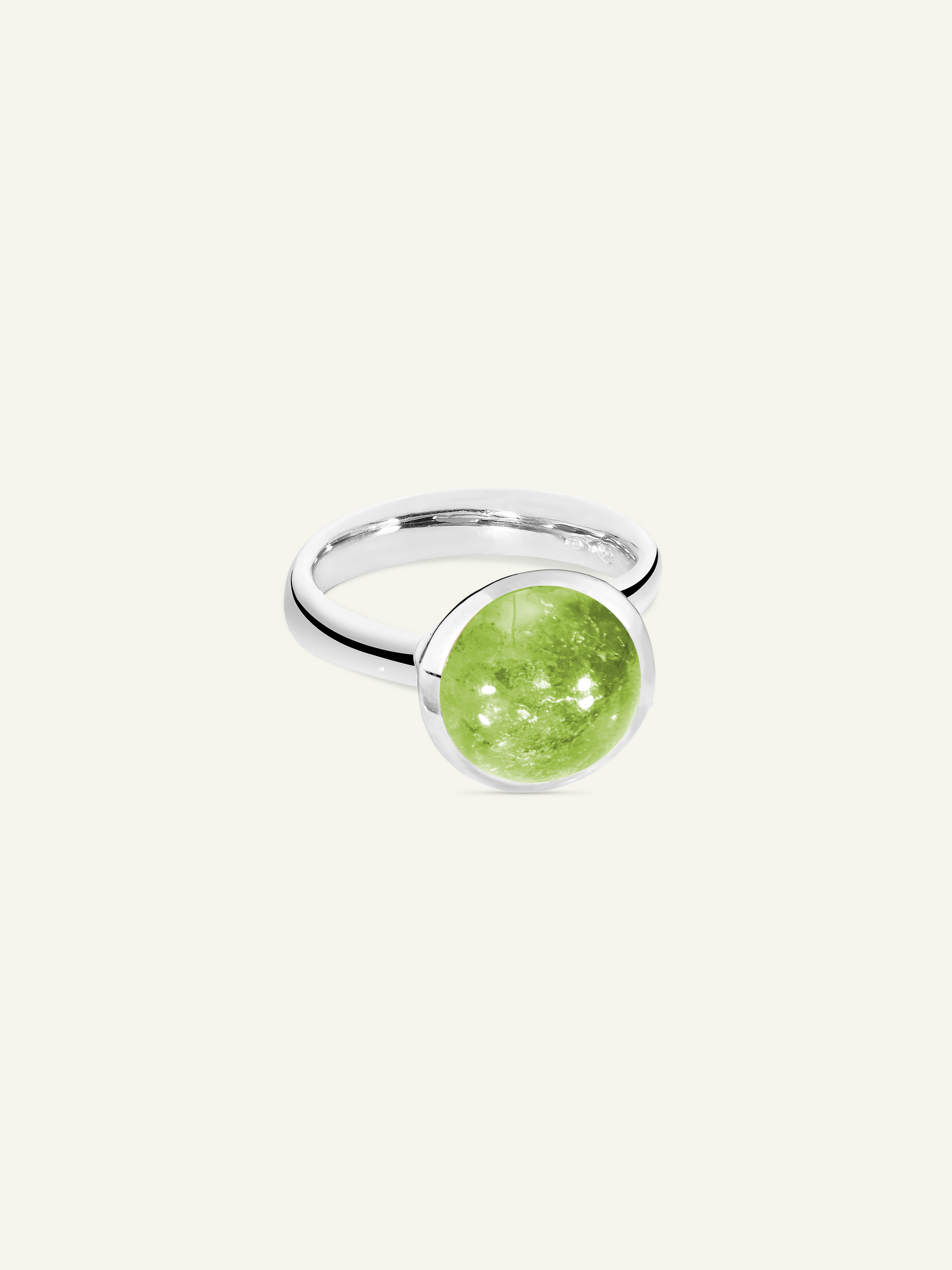 Ring BOUTON large Peridot