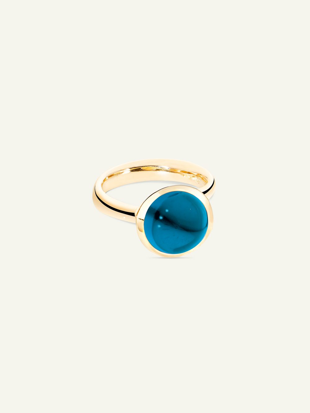 Ring BOUTON large London Topaz London Topaz