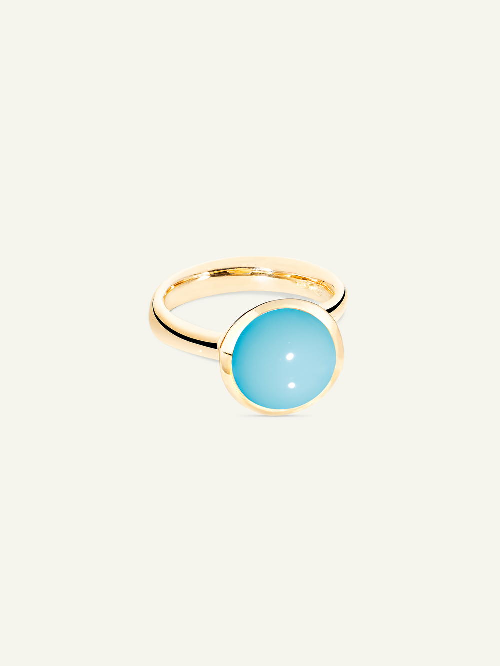 Ring BOUTON large Turquoise Turquoise