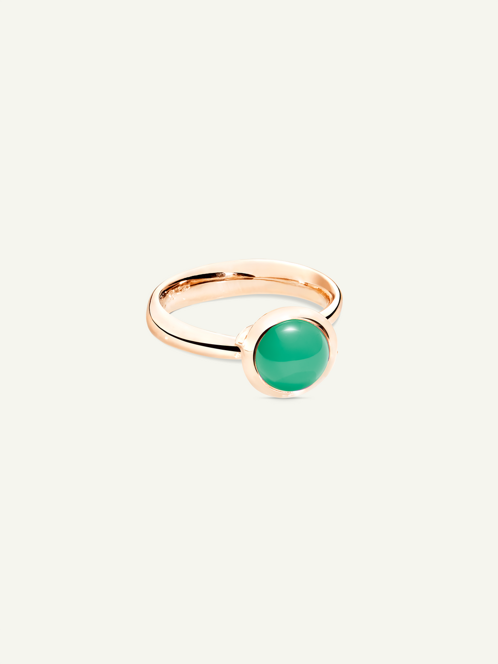 Ring BOUTON small Chrysoprase Chrysoprase