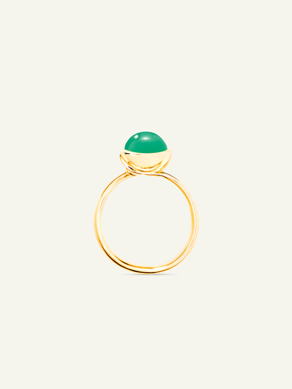Ring BOUTON small Chrysoprase Chrysoprase