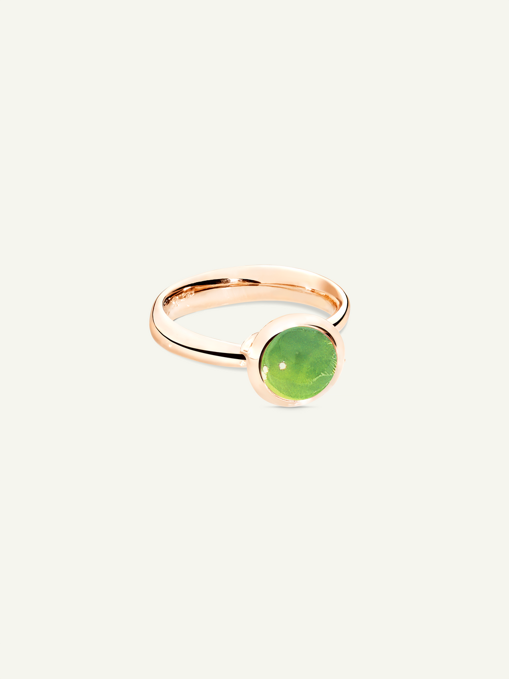 Ring BOUTON small Peridot Peridot