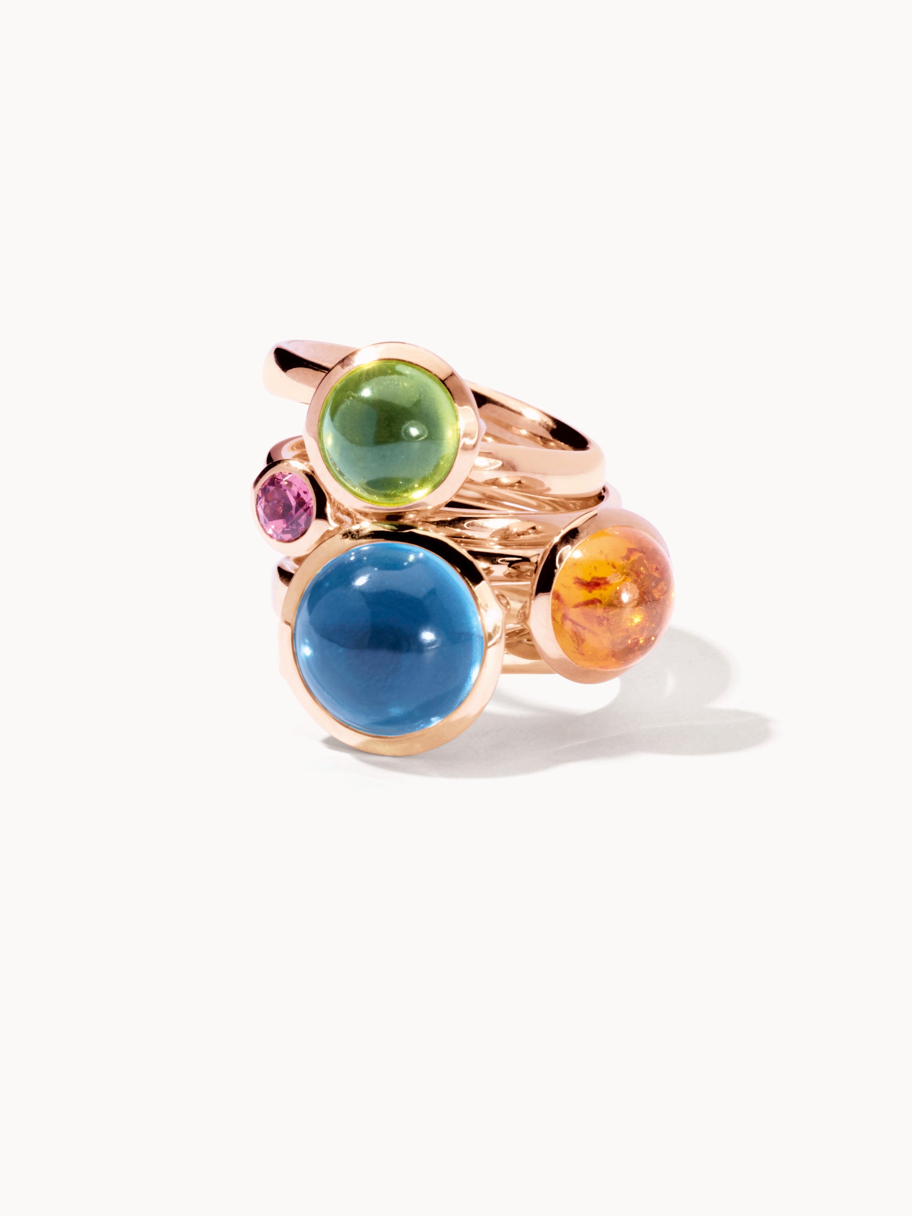 BOUTON Small Ring mit Peridot