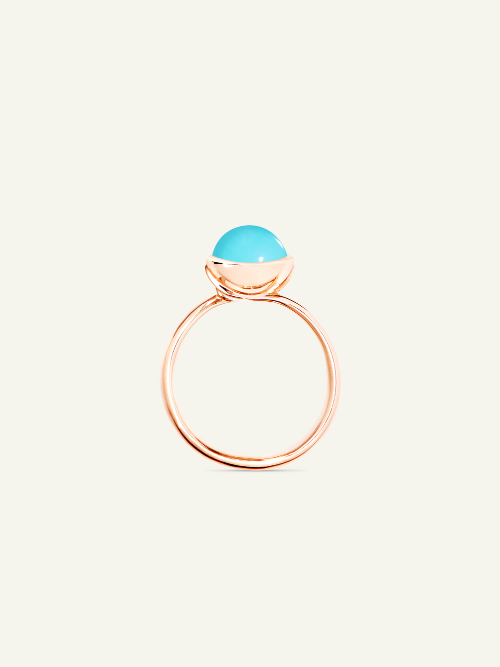 Ring BOUTON small Turquoise Turquoise