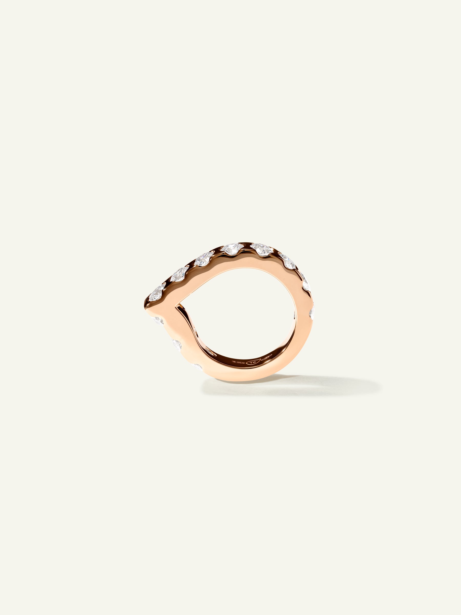 SIGNATURE Memoire Drop Ring in 'Classic'