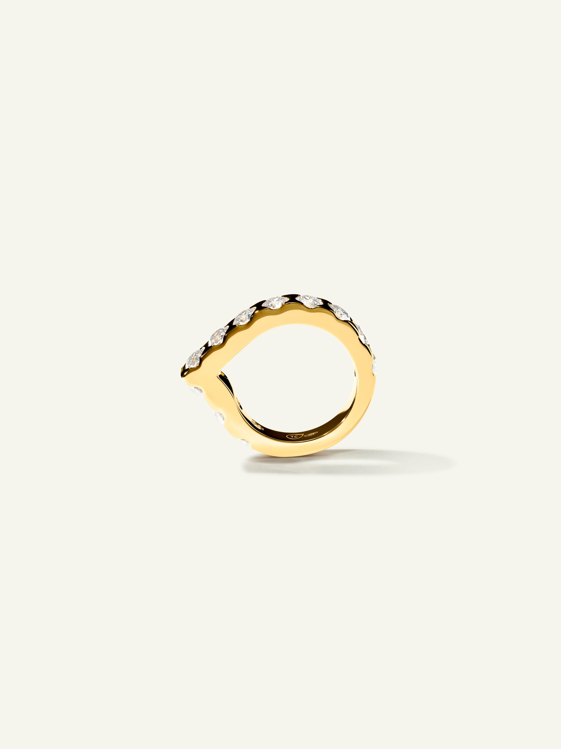 SIGNATURE Memoire Drop Ring in 'Classic'