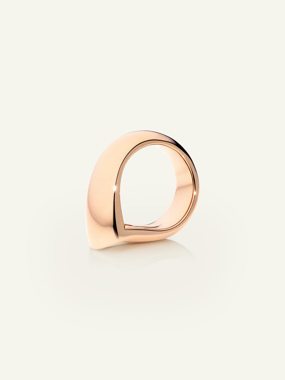 SIGNATURE Ring Drop 18K rose gold