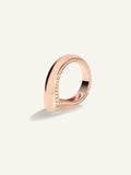 R-Dr-s-pl-rg | Ring SIGNATURE Drop small Diamond Pavé