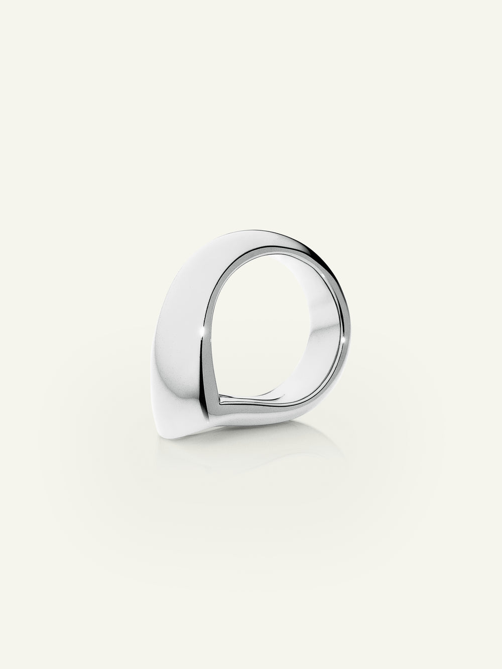 SIGNATURE Ring Drop 18K white gold