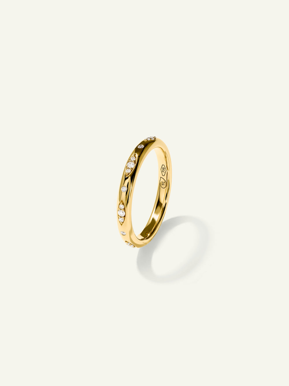 GYPSY Band Ring in 'Classic' Pavé