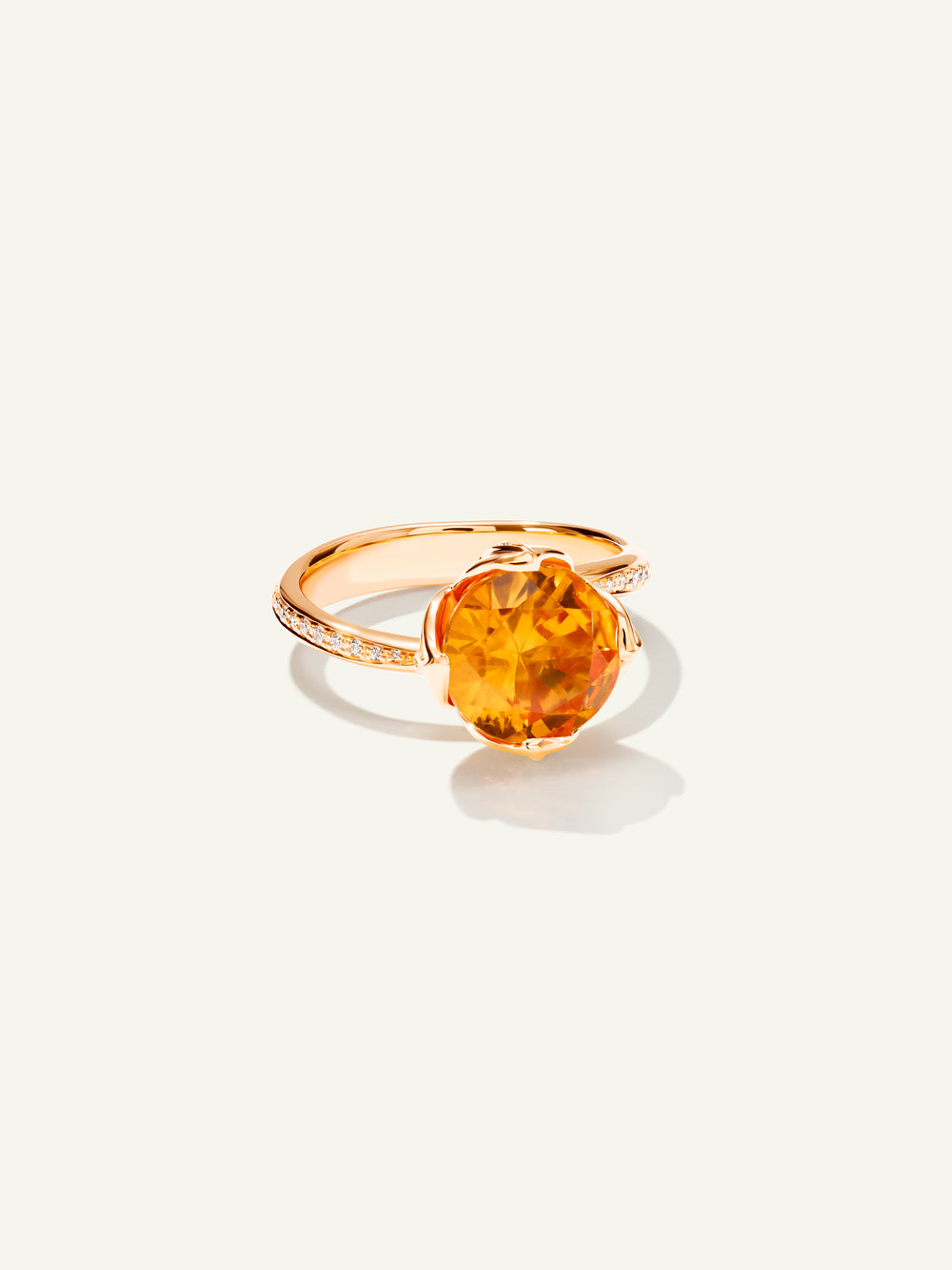 R-TUL-Man3.7-p-rg | TULIP Ring Mandarin Garnet