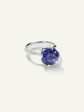 R-TUL-Tan5-p-wg | TULIP Ring with Tanzanite
