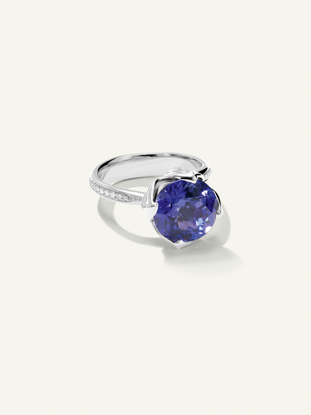 TULIP Ring Tanzanite