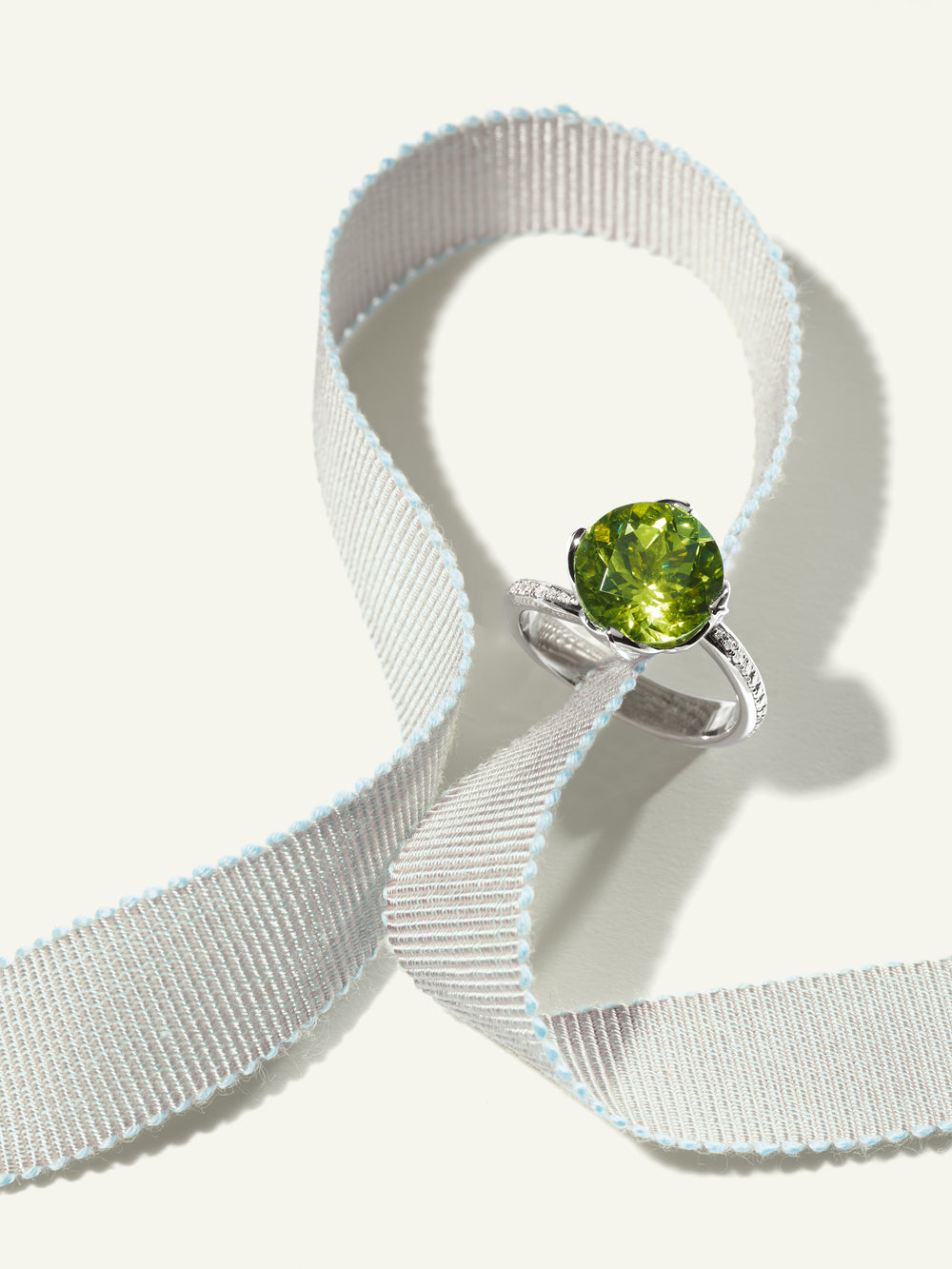 Ring TULIP Tourmaline mint Mint Tourmaline
