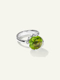 TULIP Ring Large mit Peridot