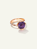 TULIP Small Ring mit Amethyst