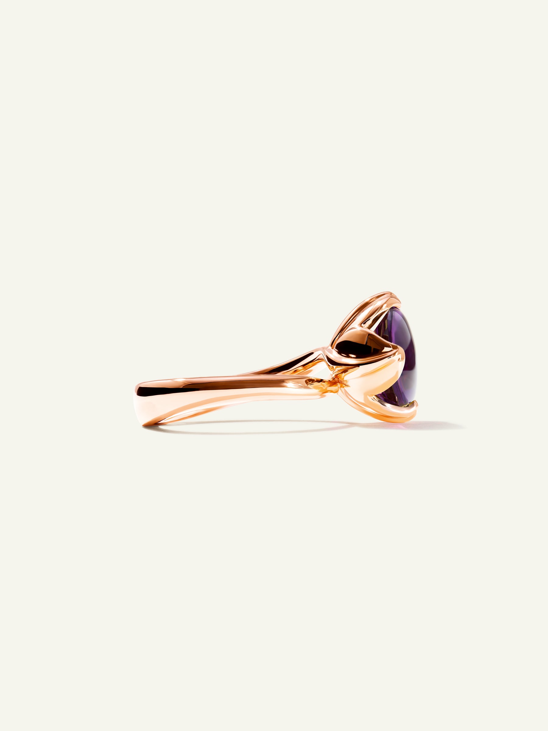 TULIP Small Ring mit Amethyst