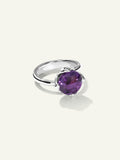 TULIP Small Ring mit Amethyst