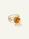 TULIP Ring Small with Citrine