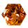 Orangener Saphir