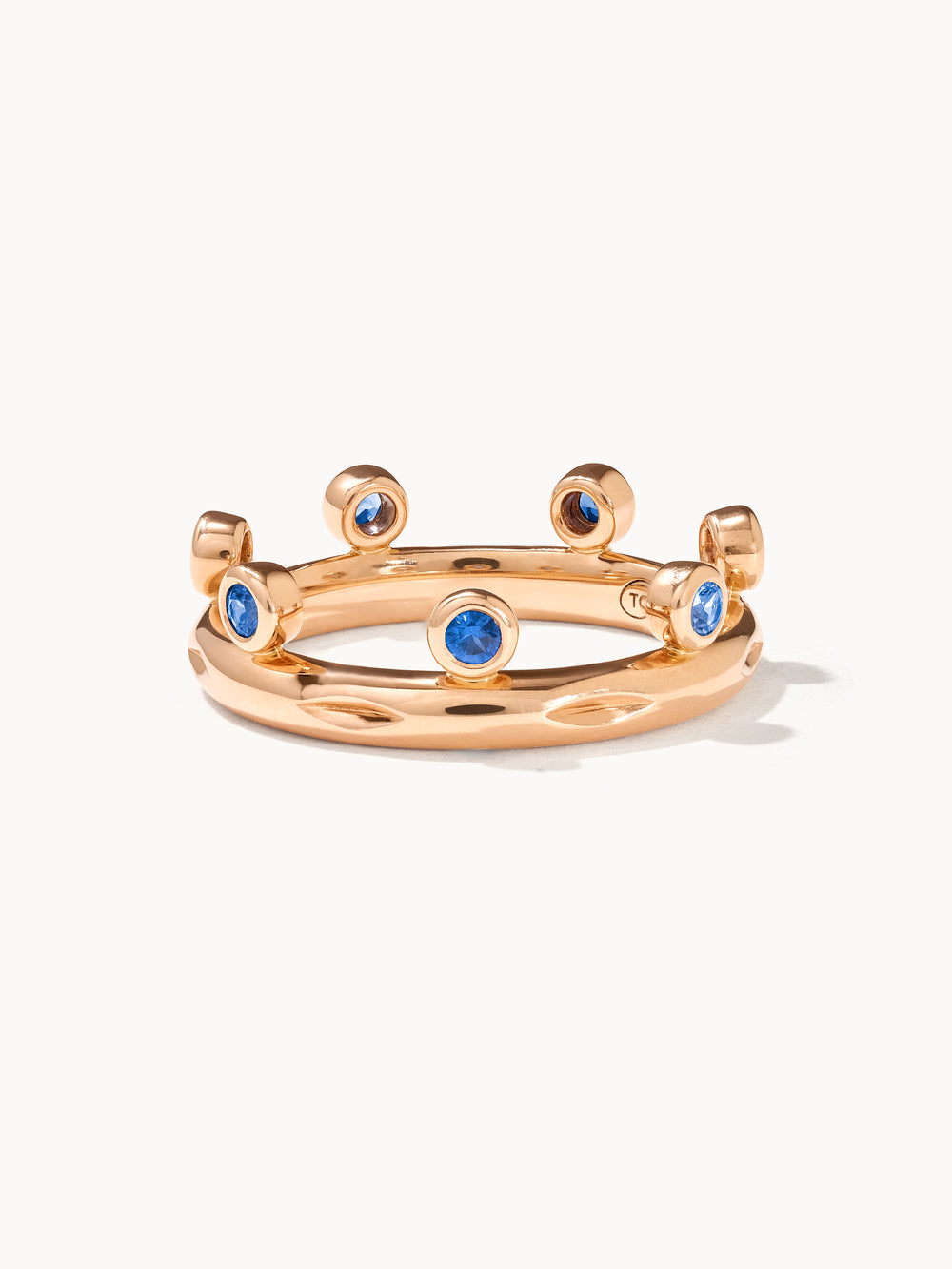 Ring GYPSY Crown Brilliant Cut 'Ocean' 'Ocean'